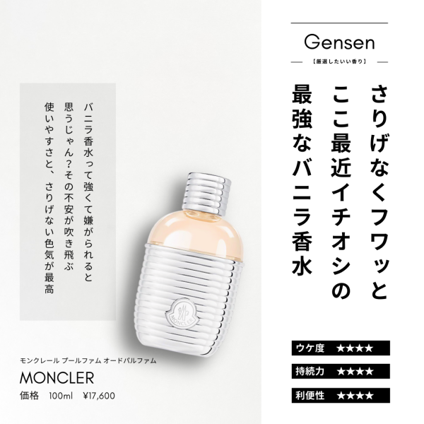 【60ml】MONCLER(モンクレール) オードパルファム 60ml 