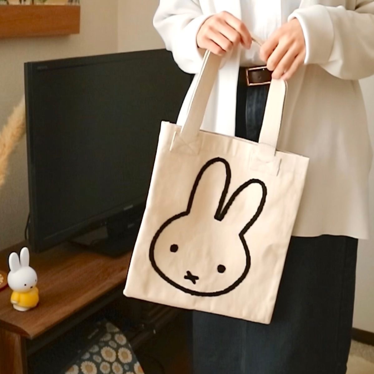 ミッフィー　サガラ　トートバッグ　巾着　ポーチ　ミラー　miffy サガラ刺繍 ミッフィー サガラ トートバッグ 巾着 ポーチ ミラー miffy サガラ刺繍