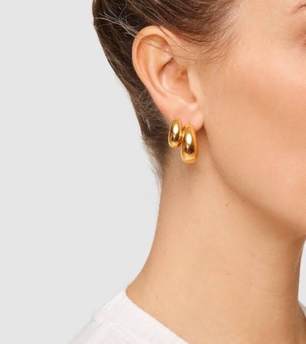 TOMWOOD トムウッド ピアス Ice Hoop Small Gold アイス フープ 100516 
