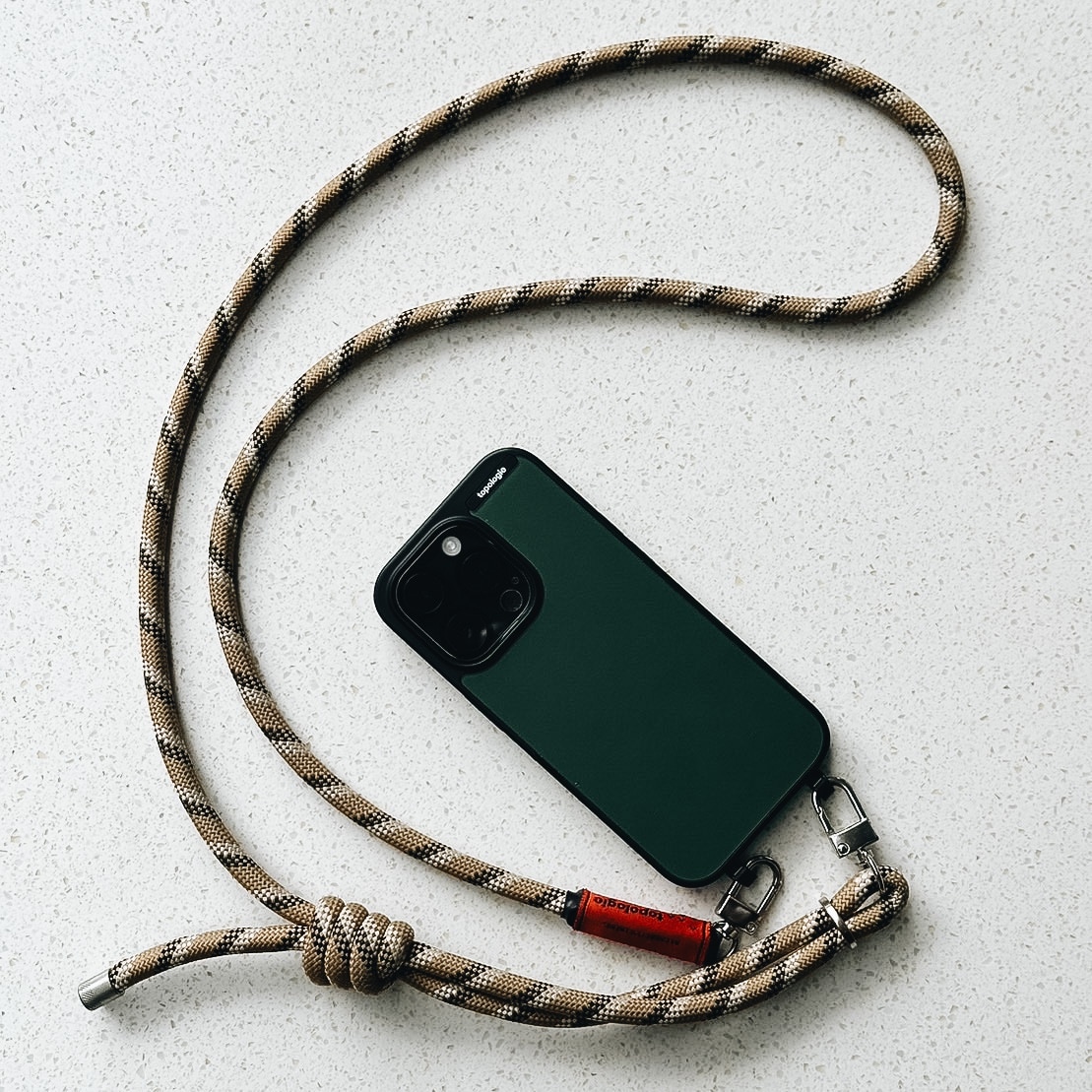 topologie(トポロジー) 8.0mm Rope Black Reflective - スマートフォン