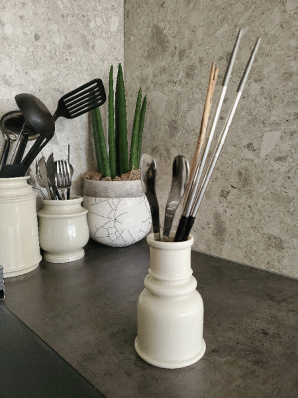 スコープ / キッチンツールキャニスター 箸立て グレー [ scope ]