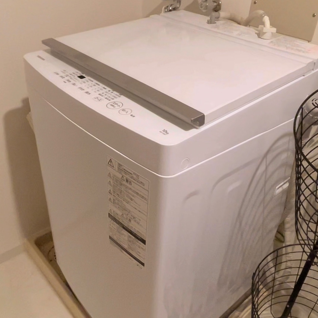 東芝 全自動洗濯機 10kg ピュアホワイト AW-10M7-W - 洗濯機