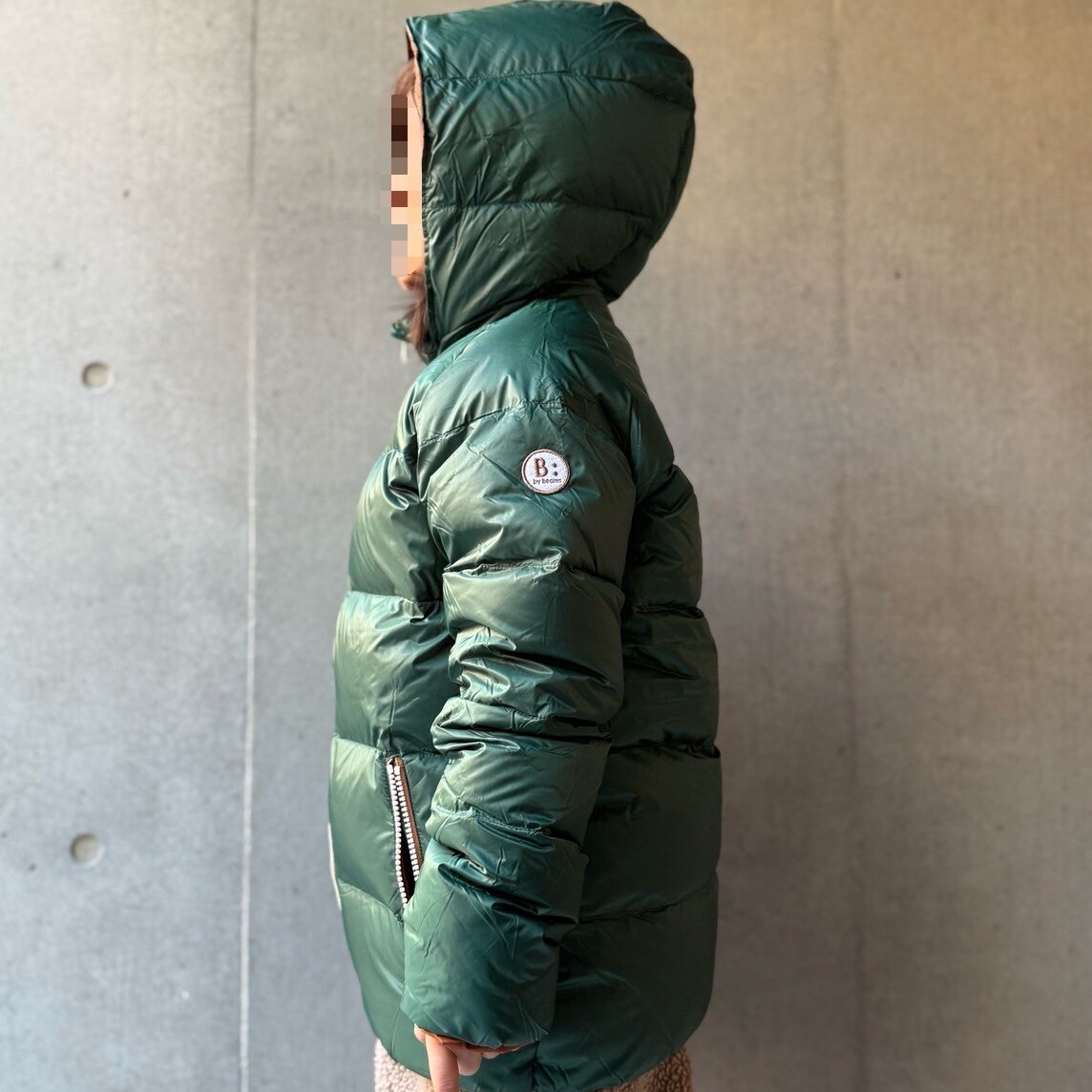 【SALE/30%OFF】B:MING by BEAMS ポケッタブル ダウン ブルゾン(90~160cm) ビーミング ライフストア バイ ビームス ジャケット・アウター ブルゾン・ジャンパー オレンジ ブラック ブルー ネイビー パープル【送料無料】 - メイン画像 2