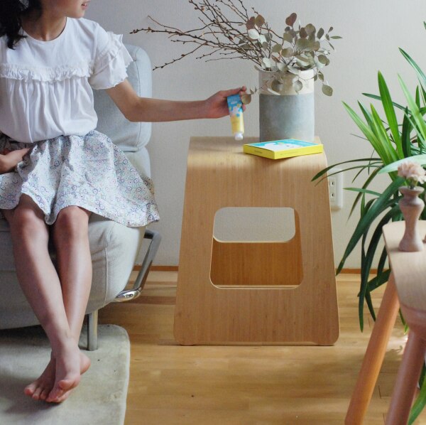 IKEA イケア スツール 竹突き板 z50362876 BENGTHAKAN ベングト 