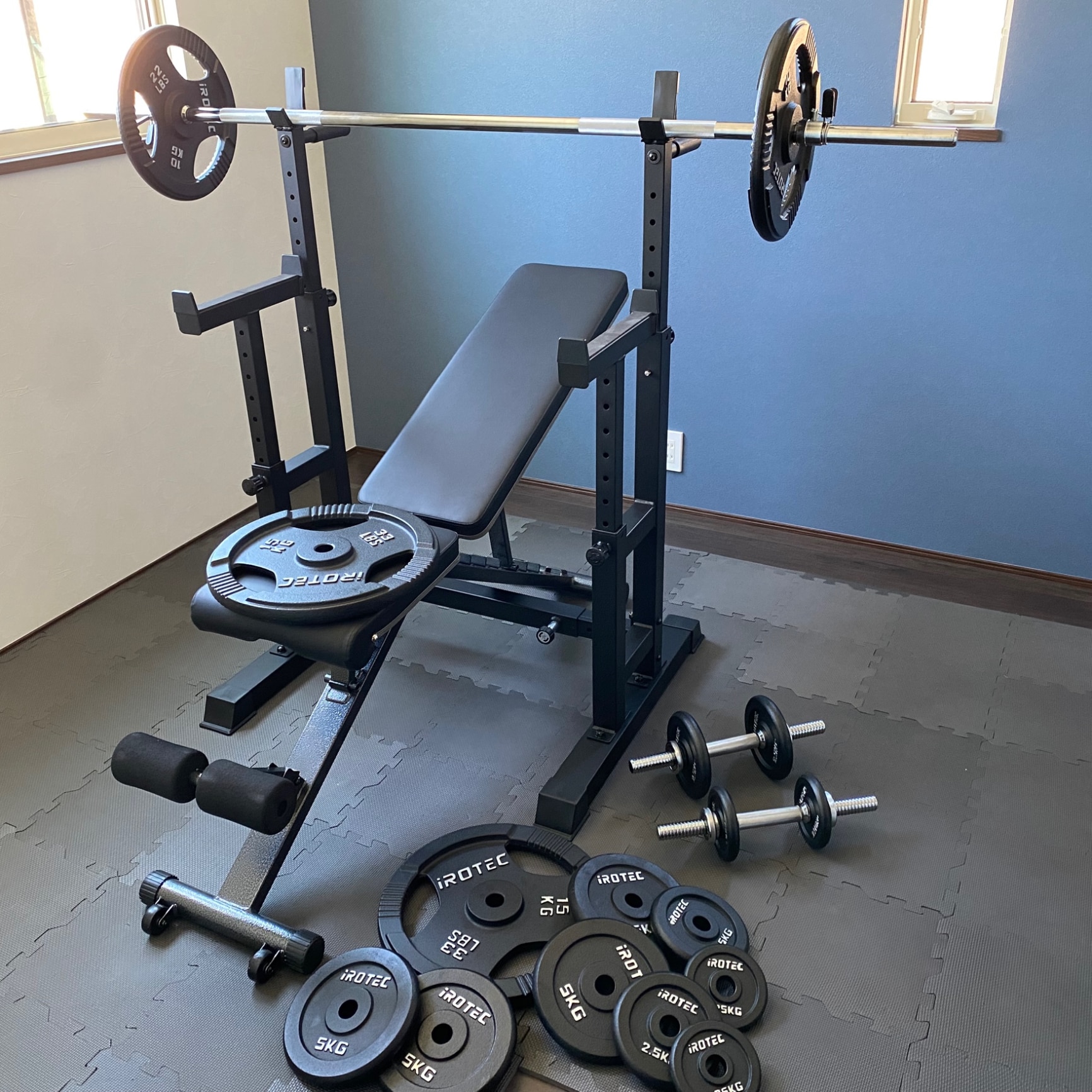 ベンチプレス 高さ調整 幅調整 ベンチプレス台 ベンチプレスセット