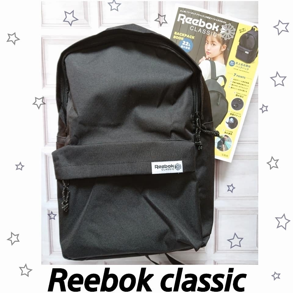 reebok classic backpack book