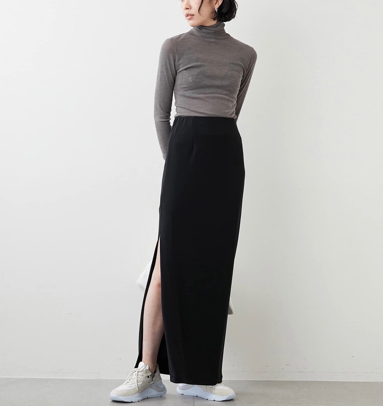 Whim Gazette 【長谷川京子さんコラボ】タートルプルオーバー ウィム