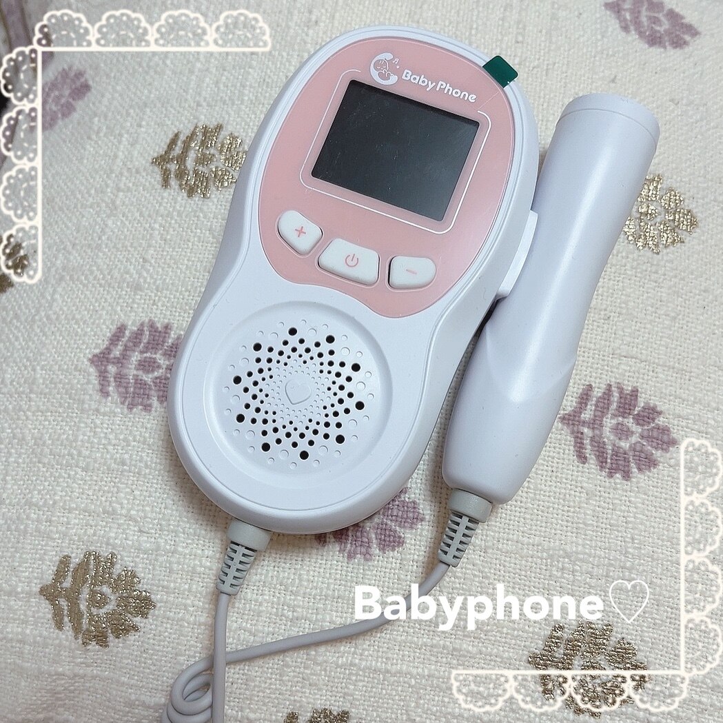 胎児超音波心音計　baby phone(※付属品のみ) Baby Phone 胎児超音波心音計 付属品のみ ジェル付 izxi Baby Phone ベビー