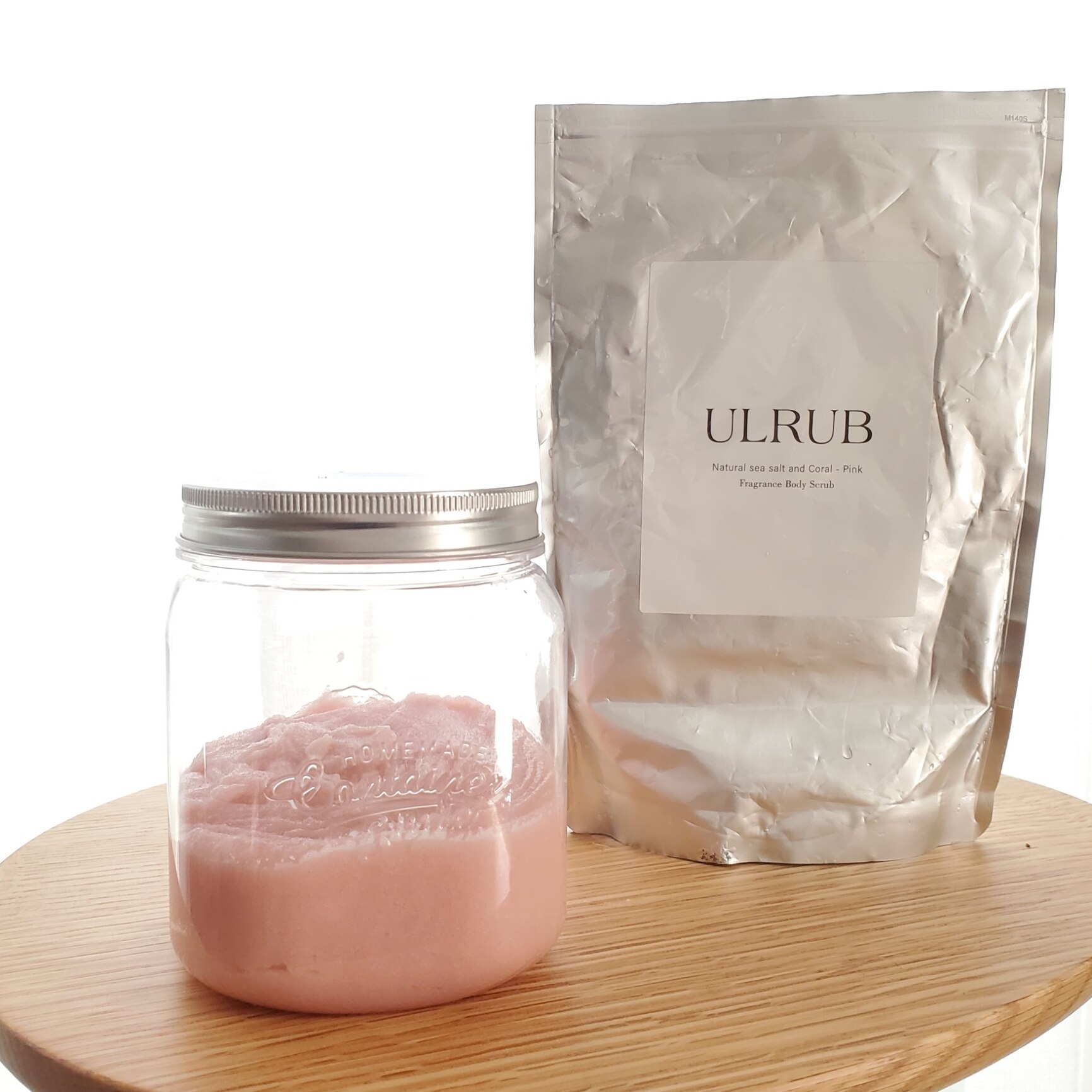 ULRUBウルラブ　ボディスクラブ　詰め替え用460g ×3袋セット pink_blue_1.jpg