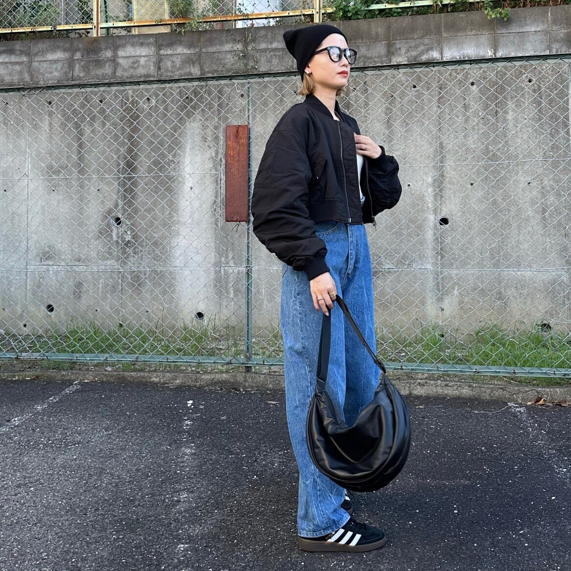 レディース　アウター　sayaさんコラボ MA-1 ジャケット 取り外しボア衿 レディース アウター sayaさんコラボ MA-1 ジャケット 取り外し
