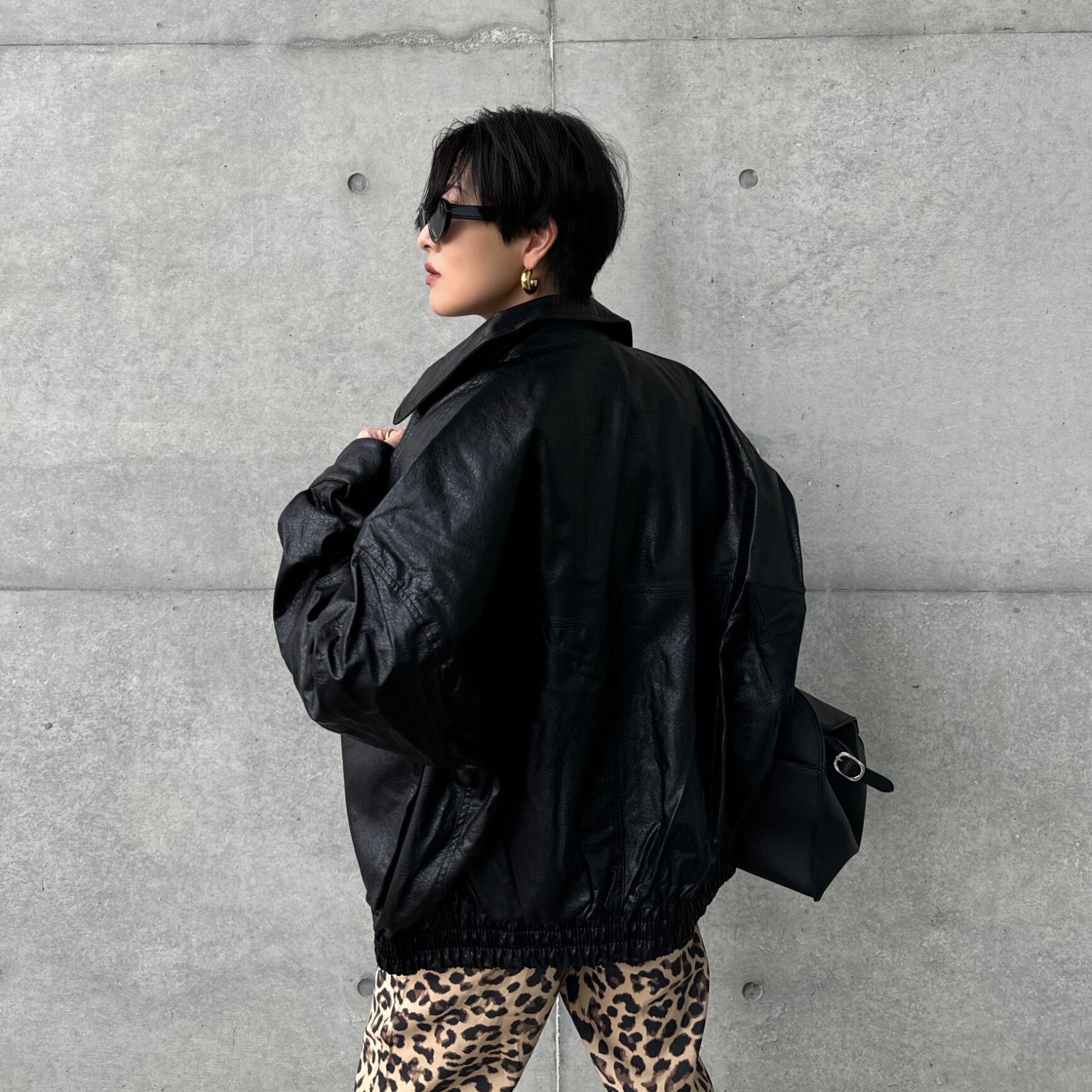 freak's store フェイクレザーブルゾン FREAK'S STORE ブルゾン アウター FREAK'S STORE/フリークスストア