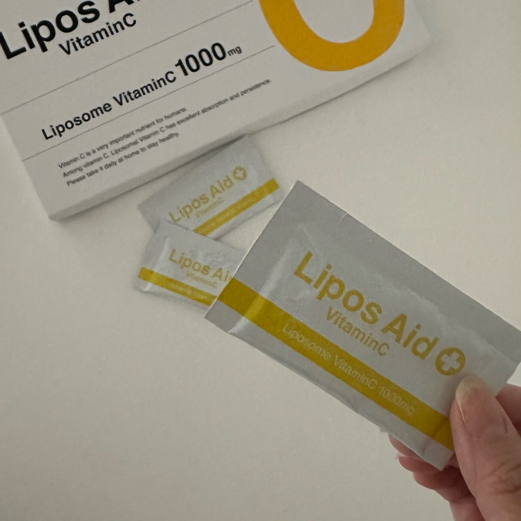 リポスエイドリポソームビタミンC 1000mg 3箱新品未開封