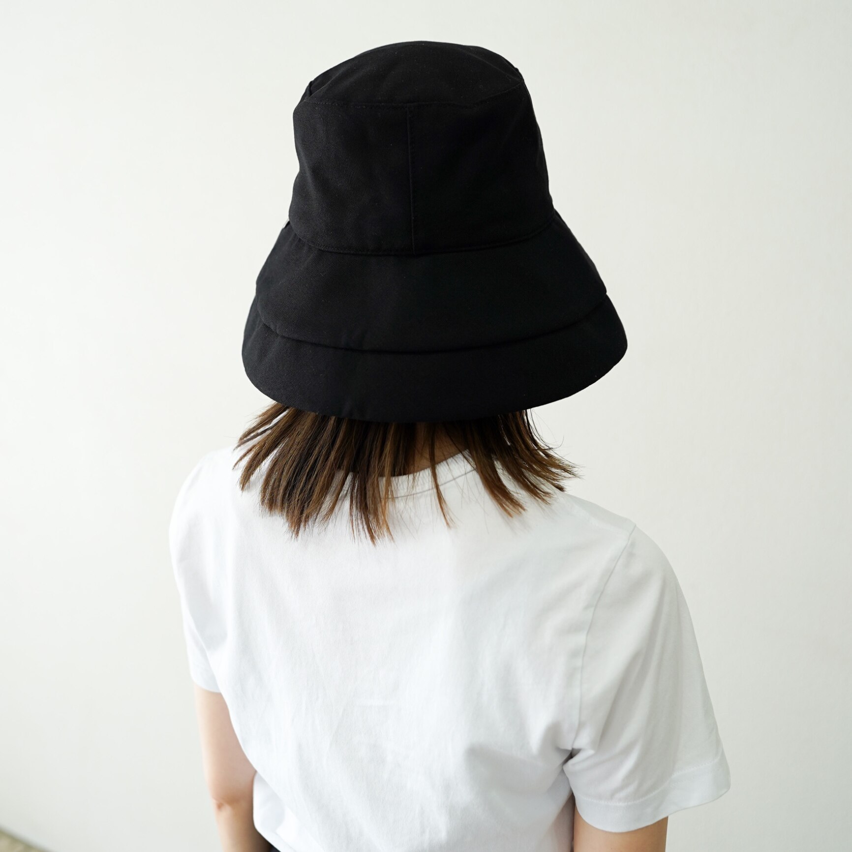 【クーポンで20%OFF】帽子 レディース 大きいサイズ 完全遮光 UVカット100% UVカット つば広 折りたたみ 自転車でもあご紐で飛ばない 日よけ かぶーる日傘 夏 涼しい 母の日 洗濯機OK【UVシャルマンハット】 gim