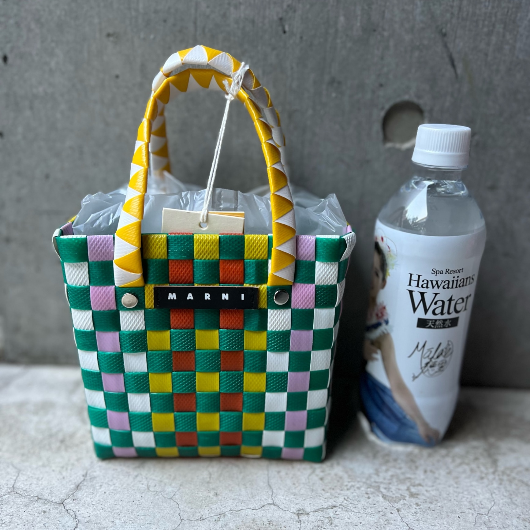 【閉店目玉商品 12/26 13時まで】マルニ キッズ MARNI KIDS ハンドバッグ カゴ かごバッグ バスケット レディース MW55F MICRO BASKET BAG【M00178 M00IW】【OFG】【返品・交換不可】