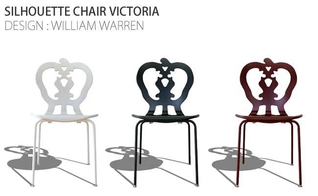 SILHOUETTE CHAIR VICTORIA VINTAGERED シルエットチェア ヴィクトリア