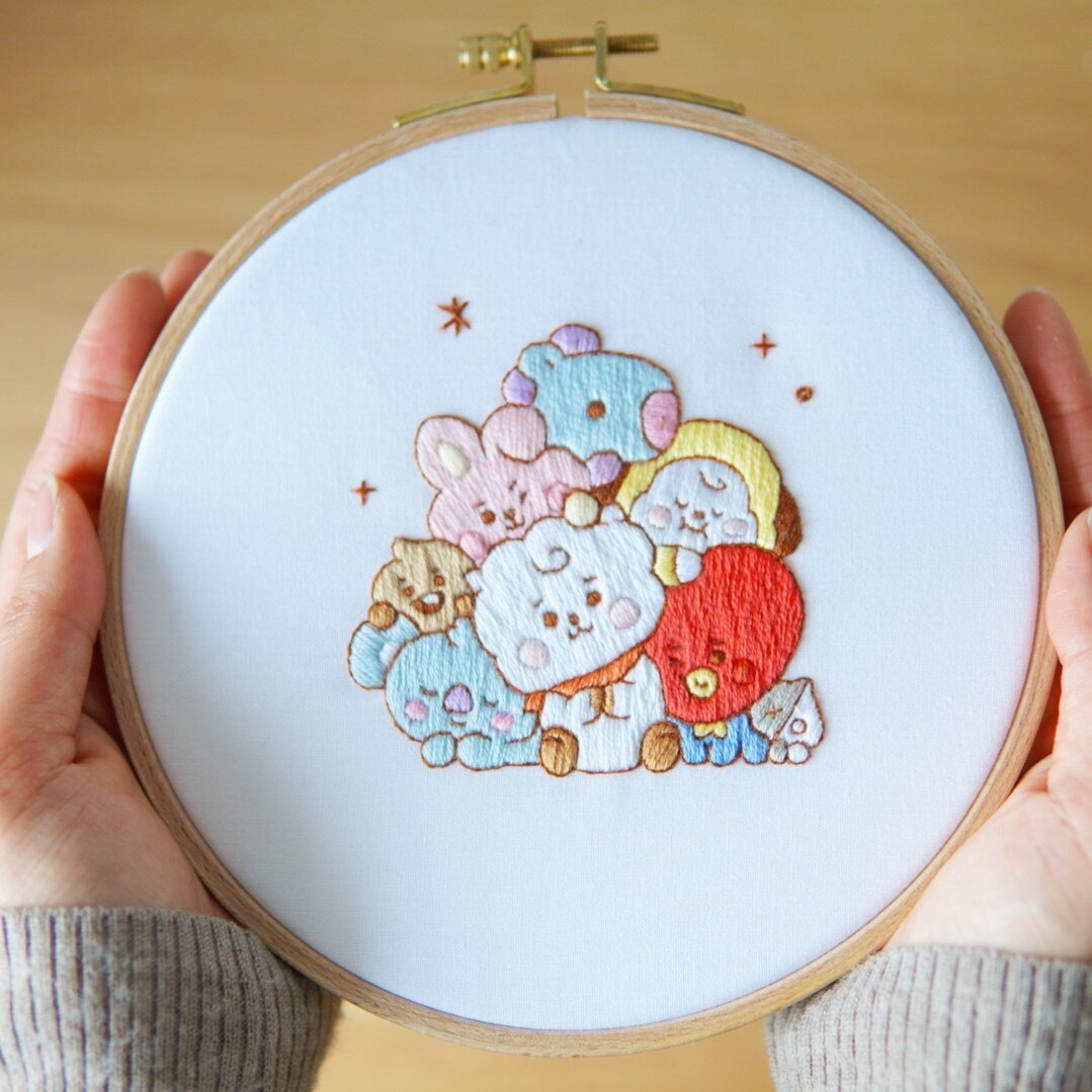 みんな大好き！BT21刺しゅうBOOK （レディブティックシリーズ）