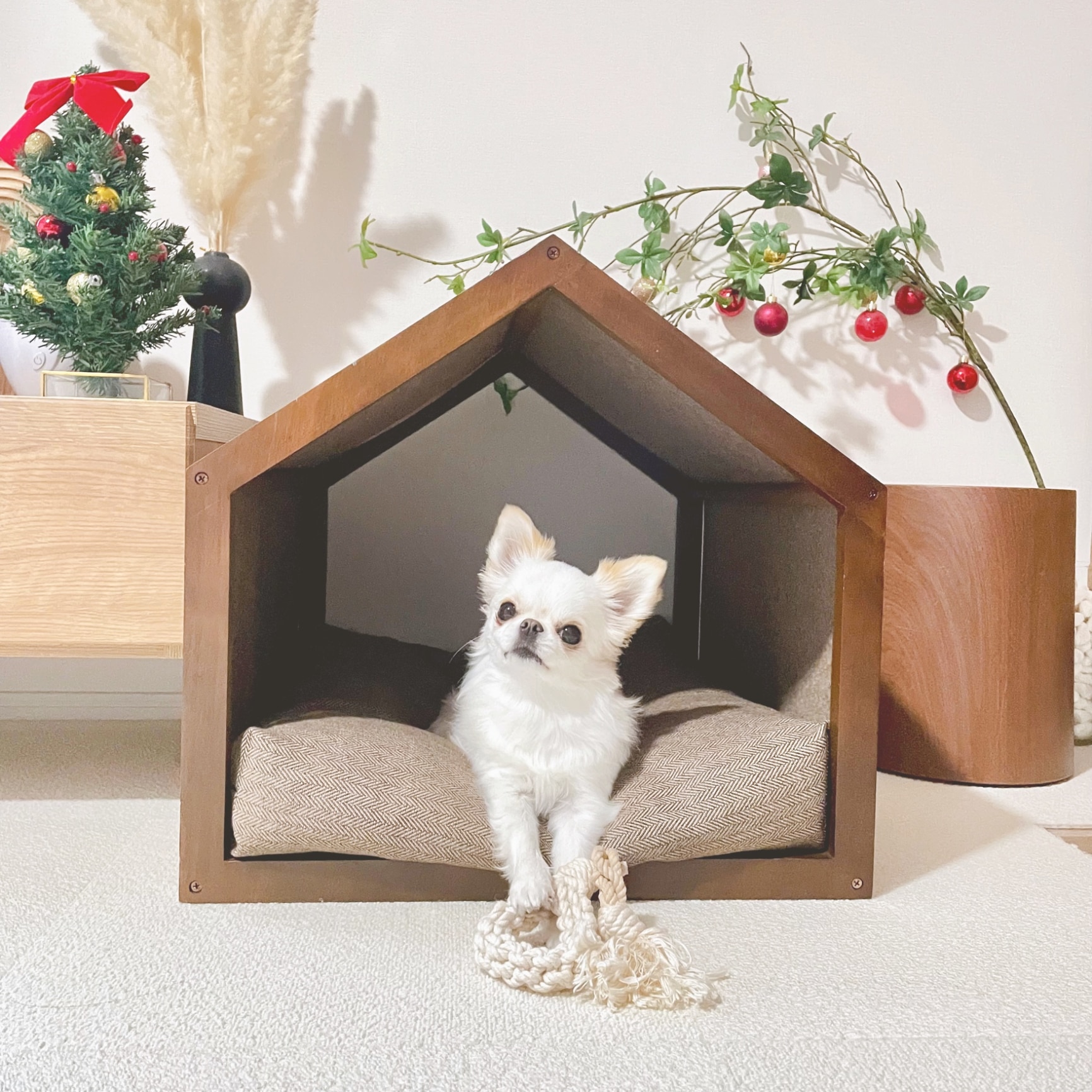 ハウス グラマー ピンク 保温 洗える ペット用品 小型犬 犬小屋