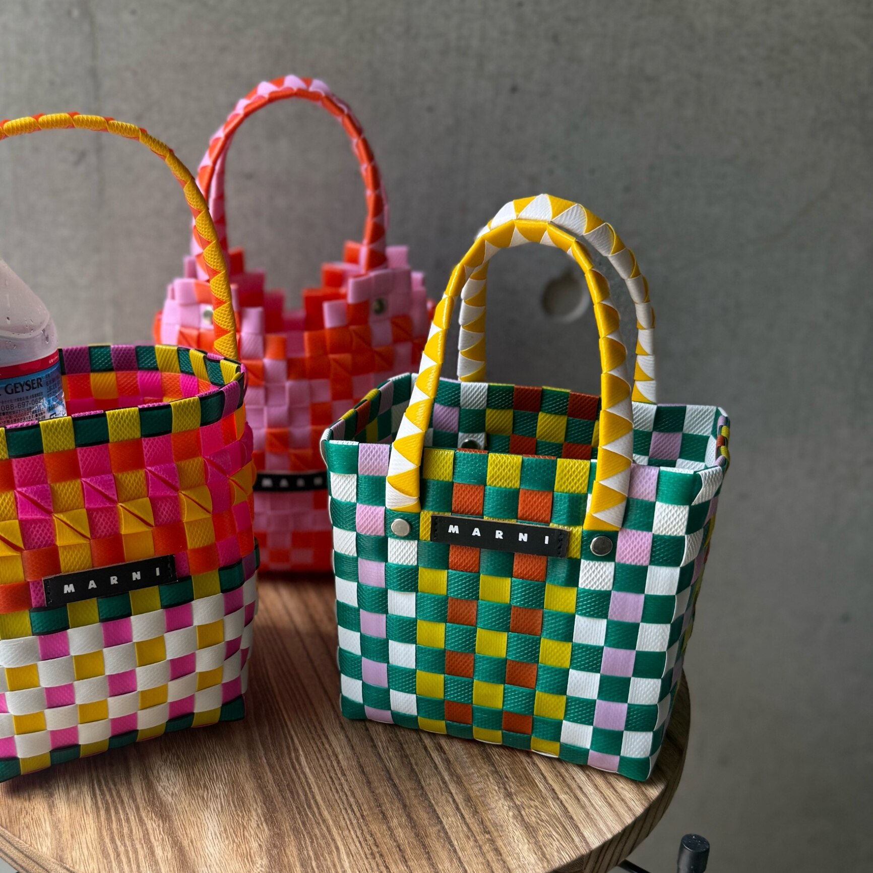 マルニ MARNI ハンドバッグ かごバッグ KIDS キッズ m00178 m00iw 0m845 MICRO BASKET BAG【返品送料無料】