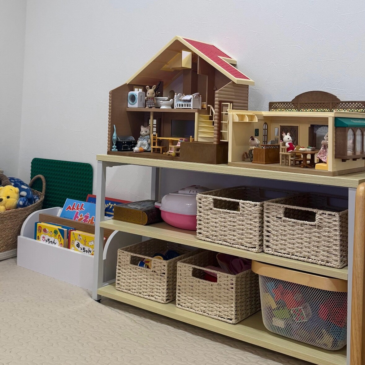 レア　シルバニアファミリー 収納ラック IKEA シルバニア収納のアイデア・おすすめ商品・おしゃれな実例