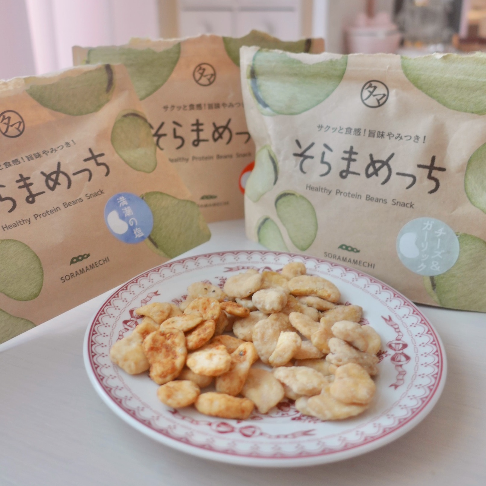 ミニ赤そら豆 ルッコラ のらぼう菜 ダイシモチ ミニ赤そら豆 ルッコラ