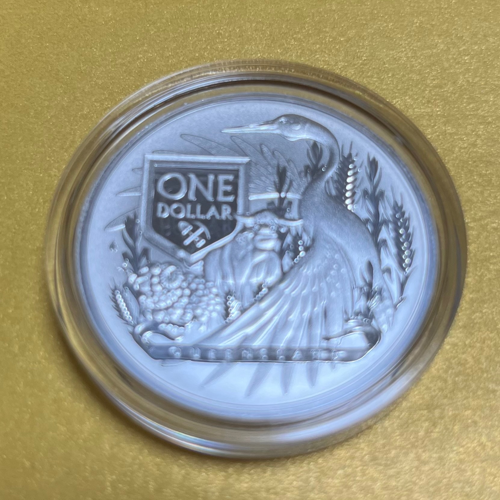 2023年 オーストラリア銀貨 1オンス クイーンズランド州の紋章