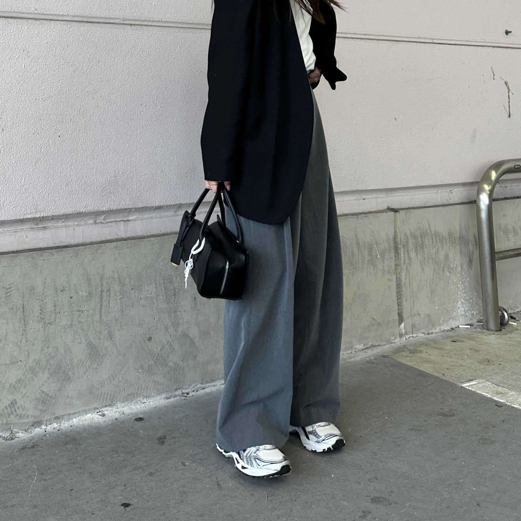 yuki(ドキ子さん)ROOMコラボ】 本革 ボストン 横長バッグ