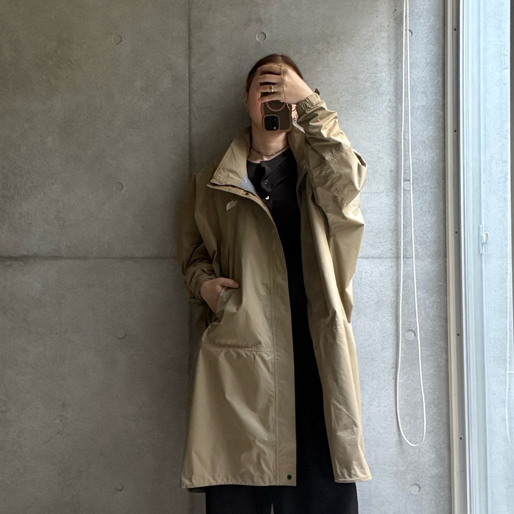 【THE NORTH FACE ノースフェイス】ハイドレナレインポンチョ(ユニセックス) CK クラシックカーキ 防水ポンチョ レインウェア 防風 防水 パック着用可能デザイン フード収納 スタッフサック付き デイリーユース キャンプ フェス アウトドア NP12630 国内正規品