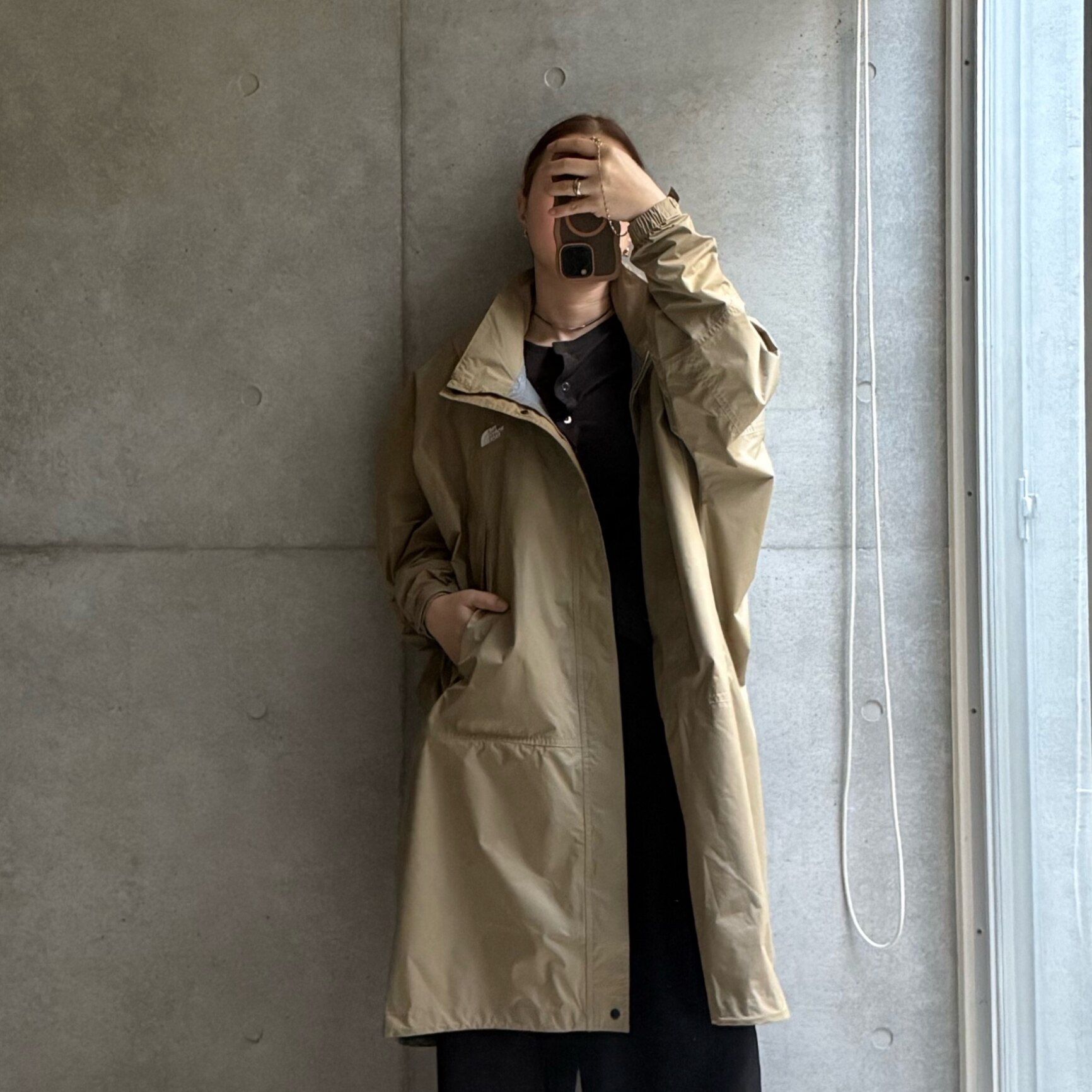 【THE NORTH FACE ノースフェイス】ハイドレナレインポンチョ（ユニセックス） CK クラシックカーキ 防水ポンチョ レインウェア 防風 防水 パック着用可能デザイン フード収納 スタッフサック付き デイリーユース キャンプ フェス アウトドア NP12630 国内正規品