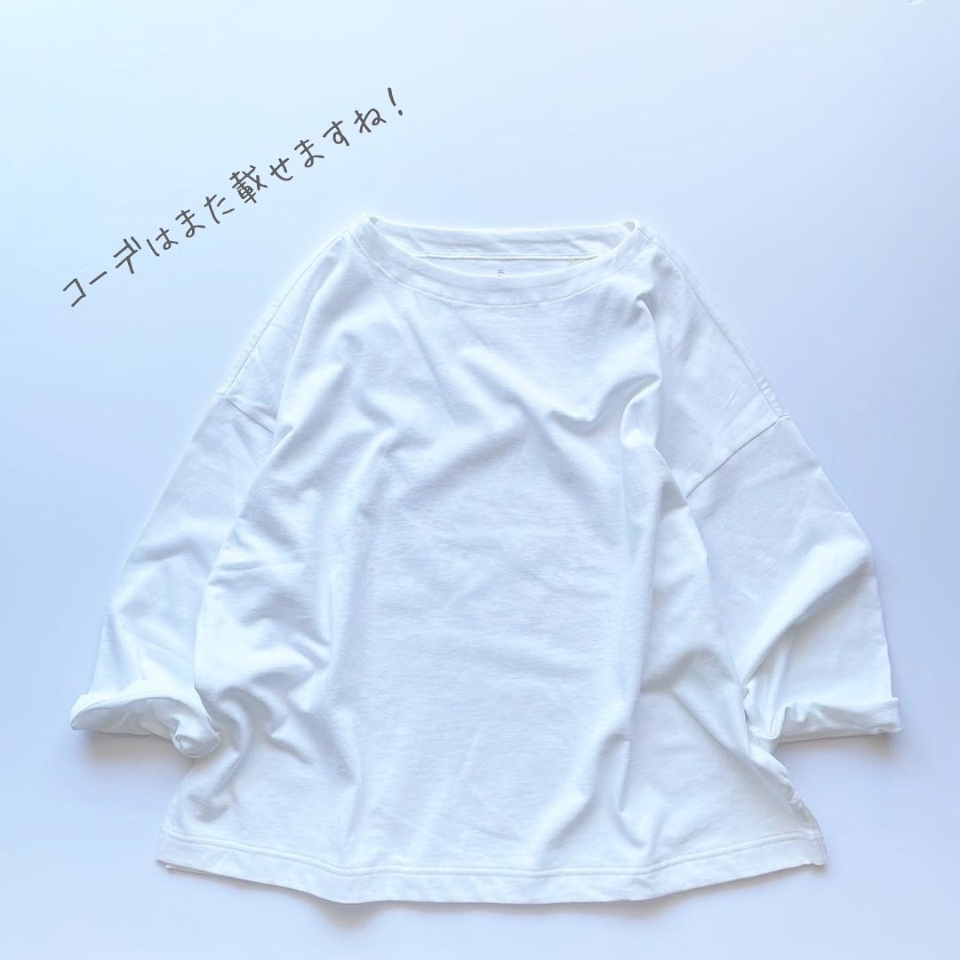 無印良品 公式】太番手ボートネック七分袖Tシャツ（婦人）