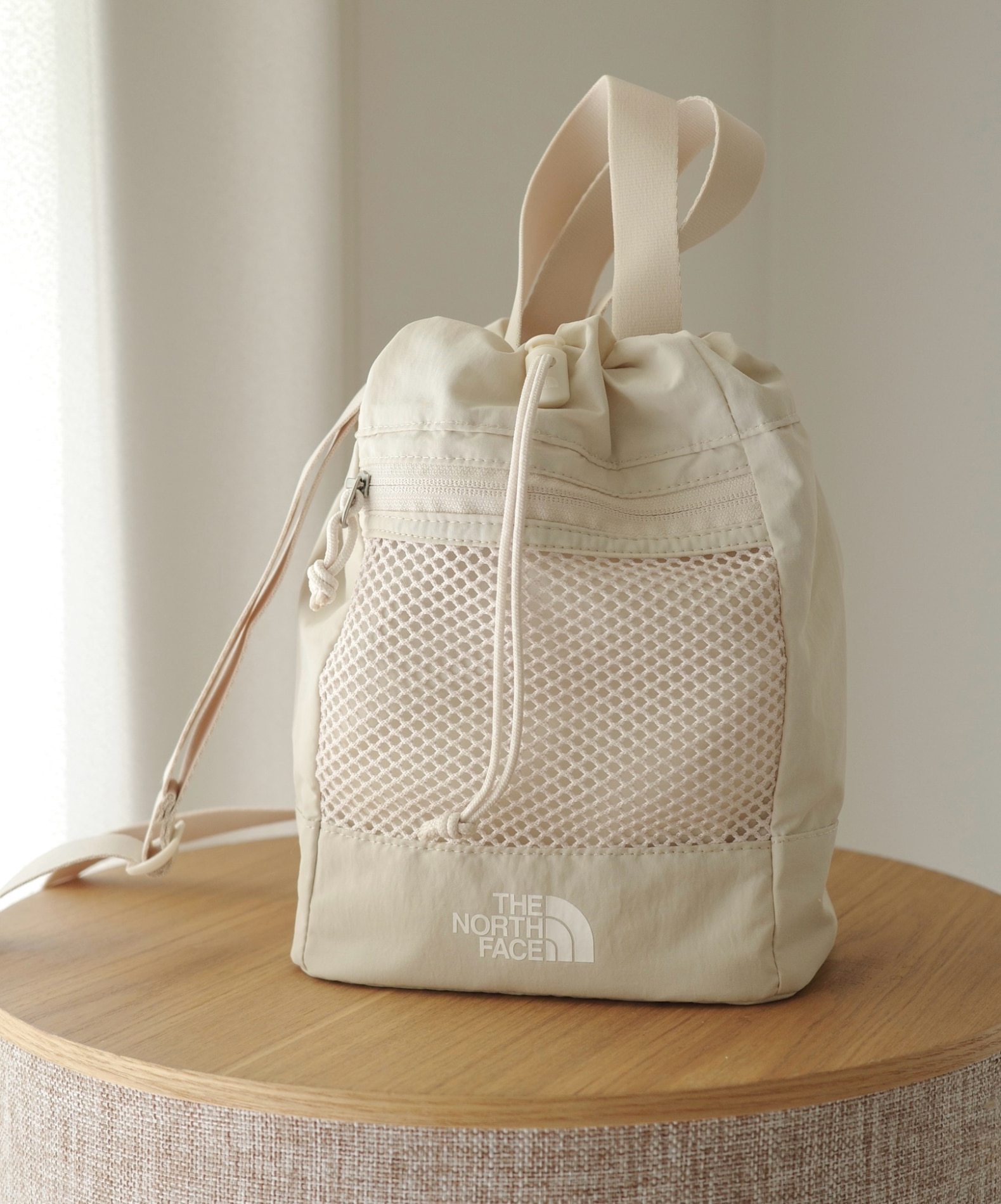 ☆配送無料☆[THE NORTH FACE] NN2PR14 LINDEN MESH BUCKET BAG MINI