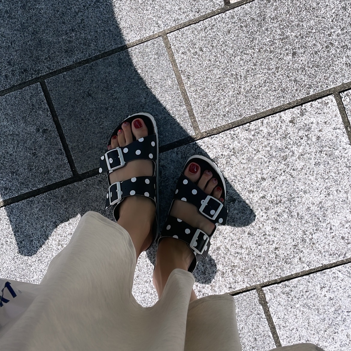 Papillio BIRKENSTOCK水玉25cm39厚底ビルケンアリゾナ