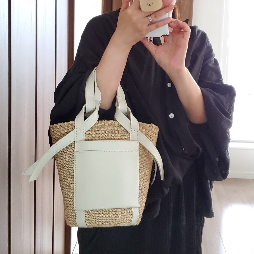 10％クーポン】ヴィオラドーロ バッグ かごバッグ VIOLAd'ORO MIRO