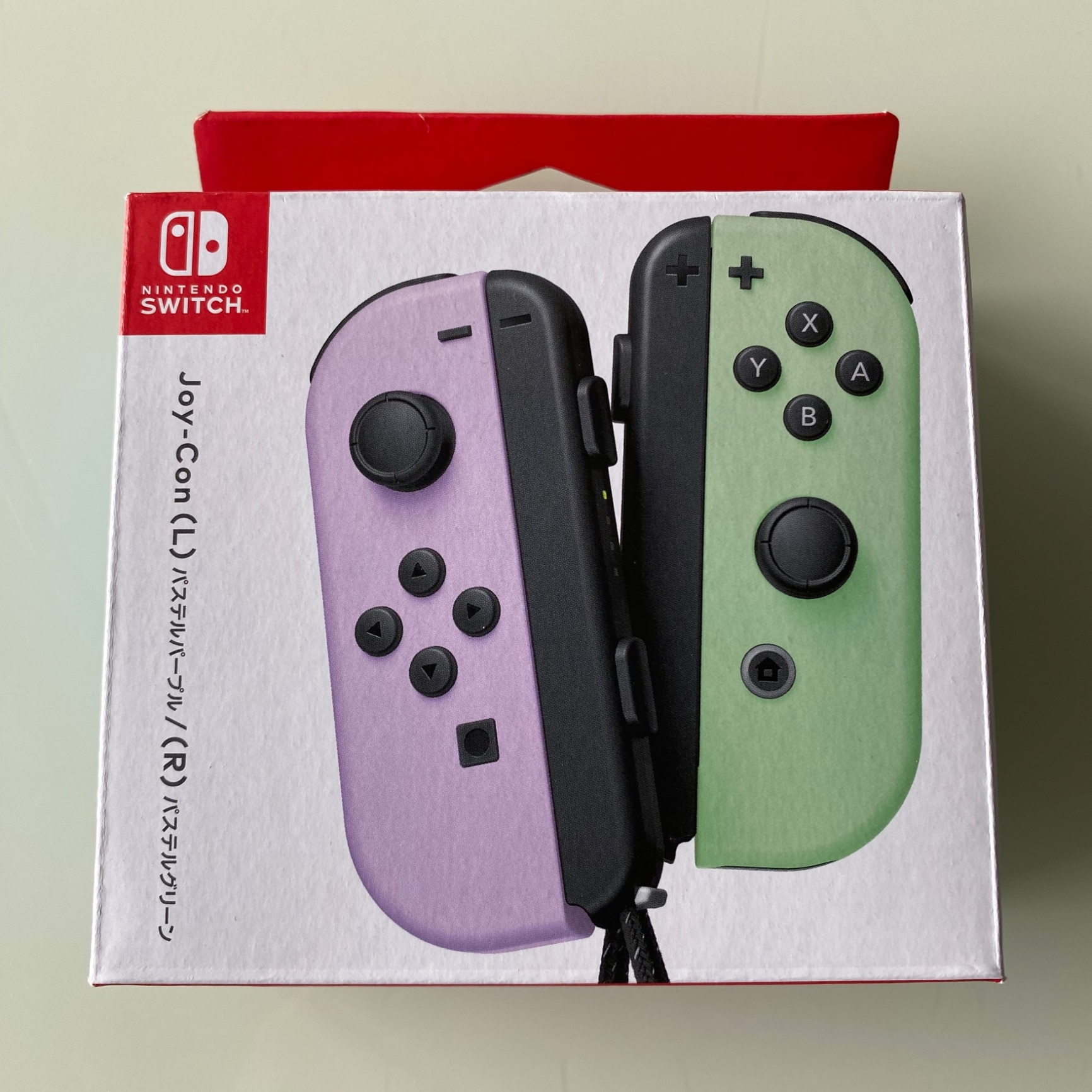 任天堂 【Switch】Joy-Con(L) パステルパープル/(R) パステルグリーン