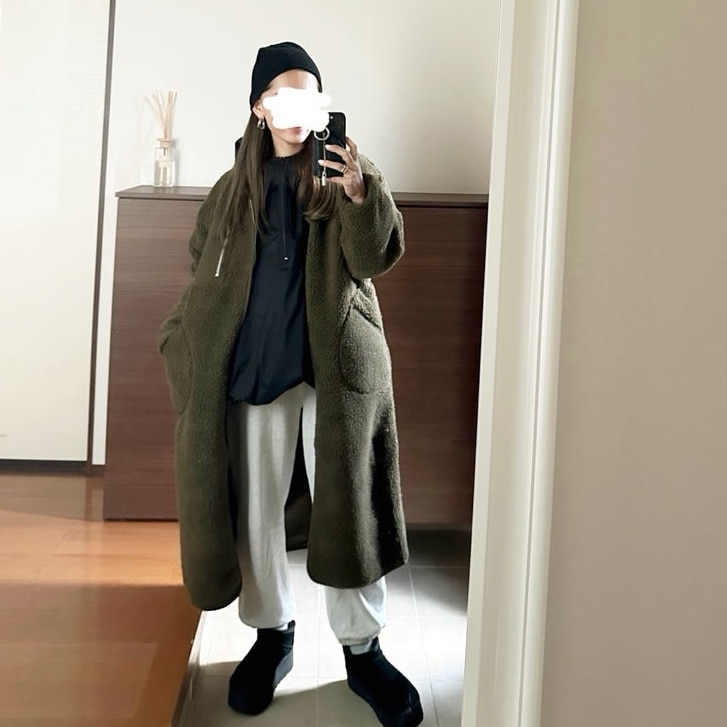 Kapital 内ボア リングコート　カーキ　あったかい Kapital 内ボア リングコート カーキ あったかい 【公式通販】