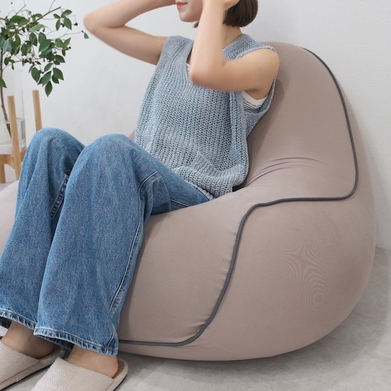 Yogibo Lounger ヨギボー ラウンジャー 背もたれビーズクッション 