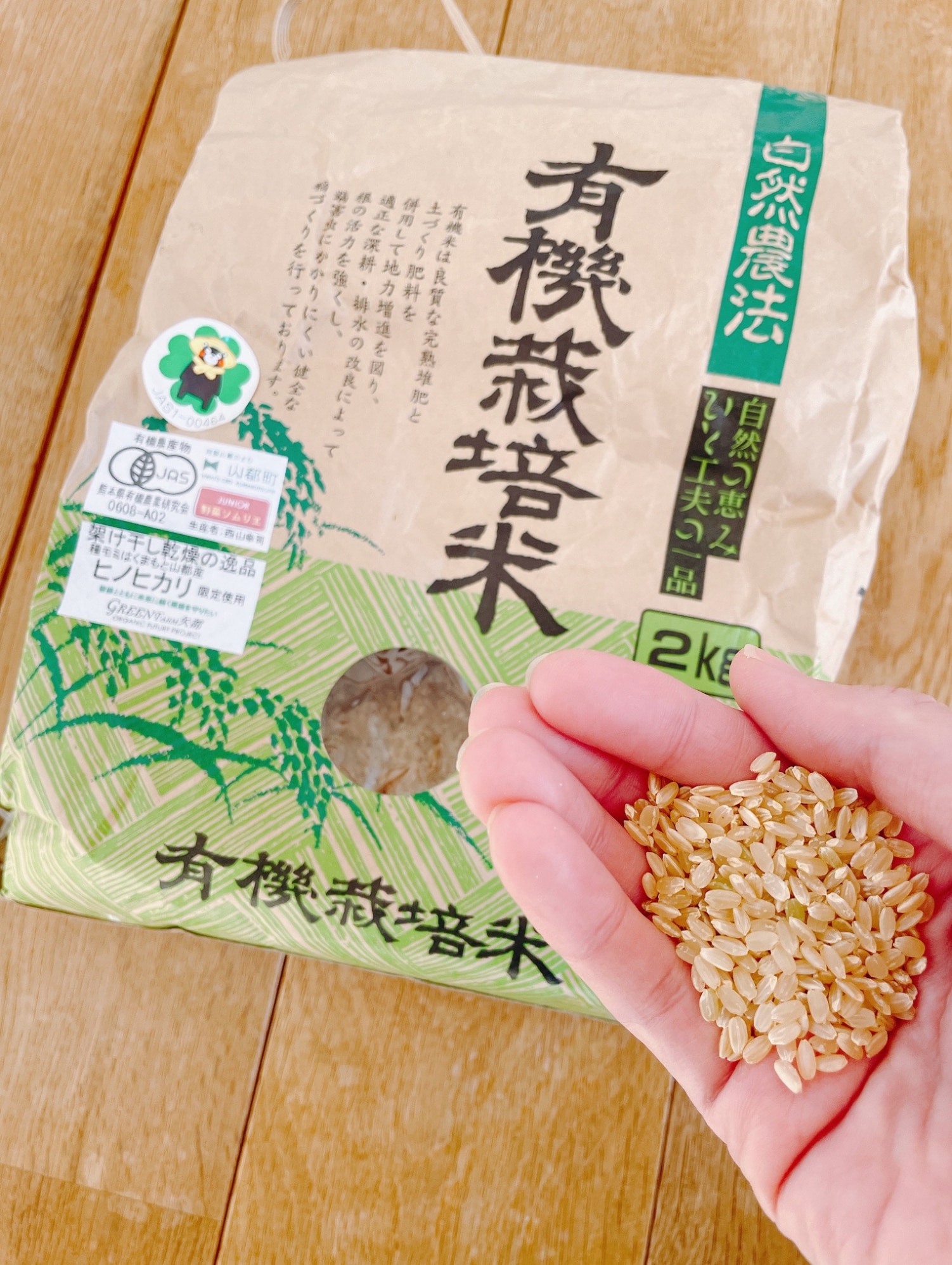 熊本県産 令和4年新米100% 発芽玄米 2kg ヒノヒカリ - 米