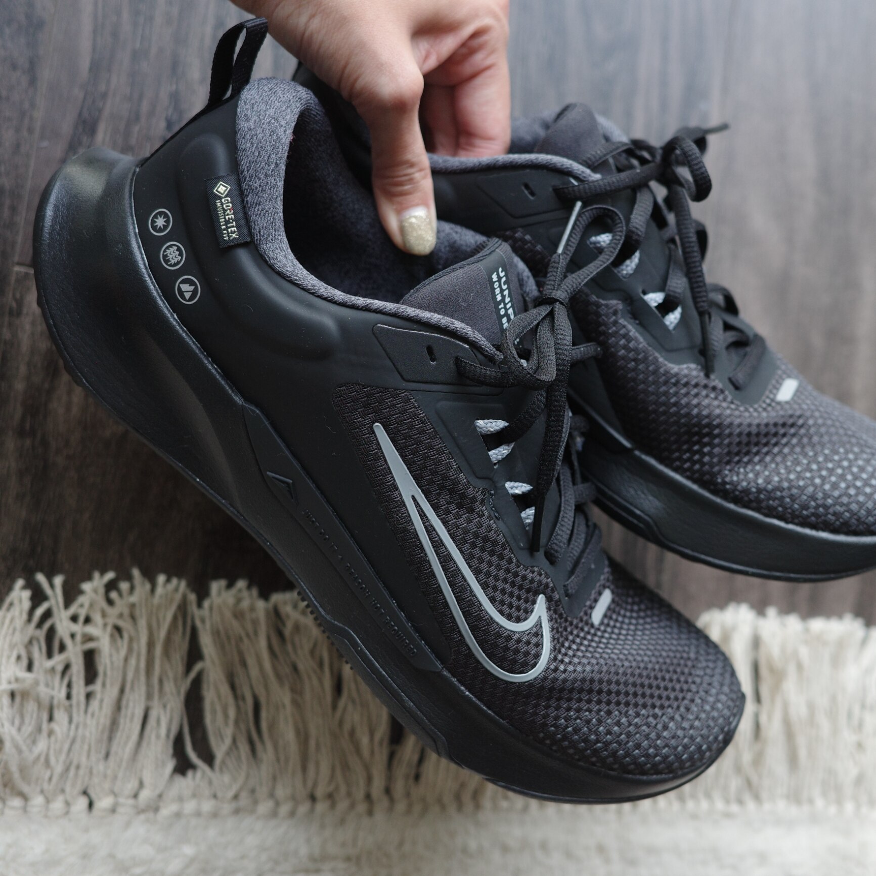 ナイキ ジュニパー トレイル 2 GTXnike メンズ スニーカー 黒