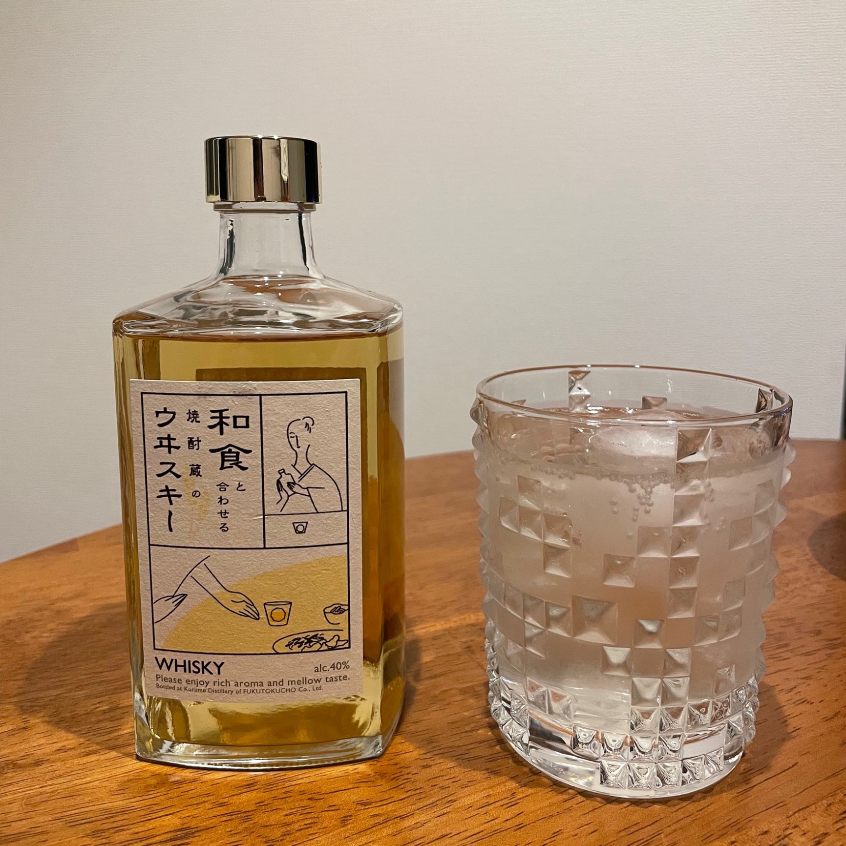 和食と合わせる焼酎蔵のウイスキー(500ml)