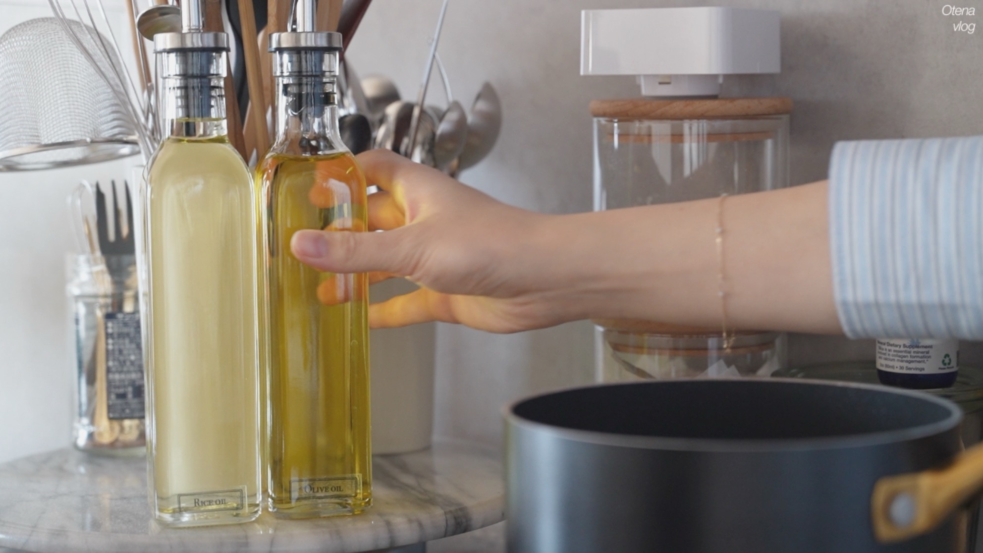 オイル&ビネガーボトル オーク (250ml) ニトリ 【玄関先迄納品