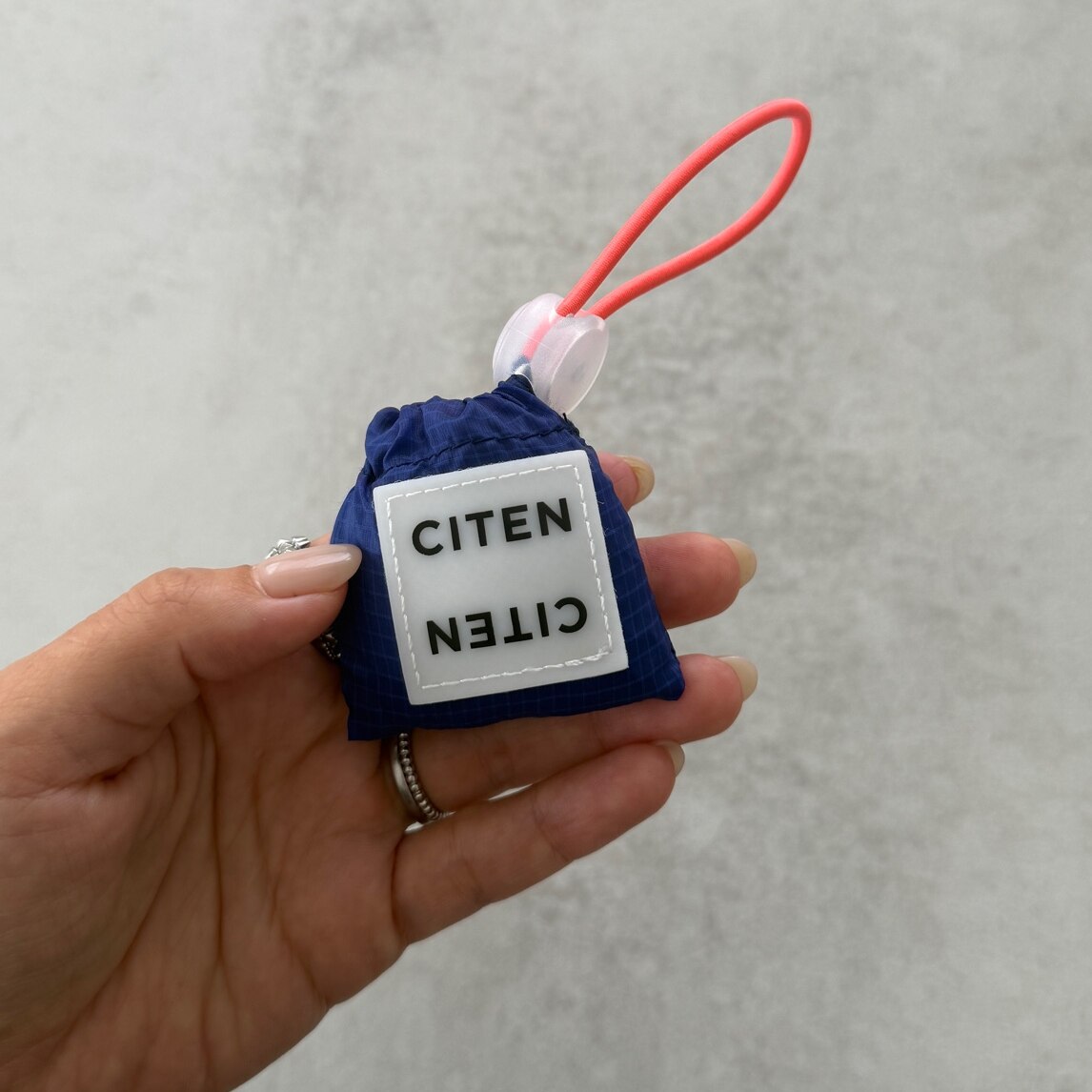 CITEN ＜CITEN＞クシュクシュマイクロトートS シテン バッグ トートバッグ ブラック ピンク オレンジ ブルー イエロー