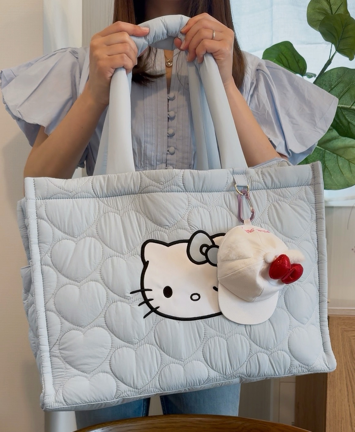 sanrio house ハローキティ ハートキルティングトートバッグ サンリオ