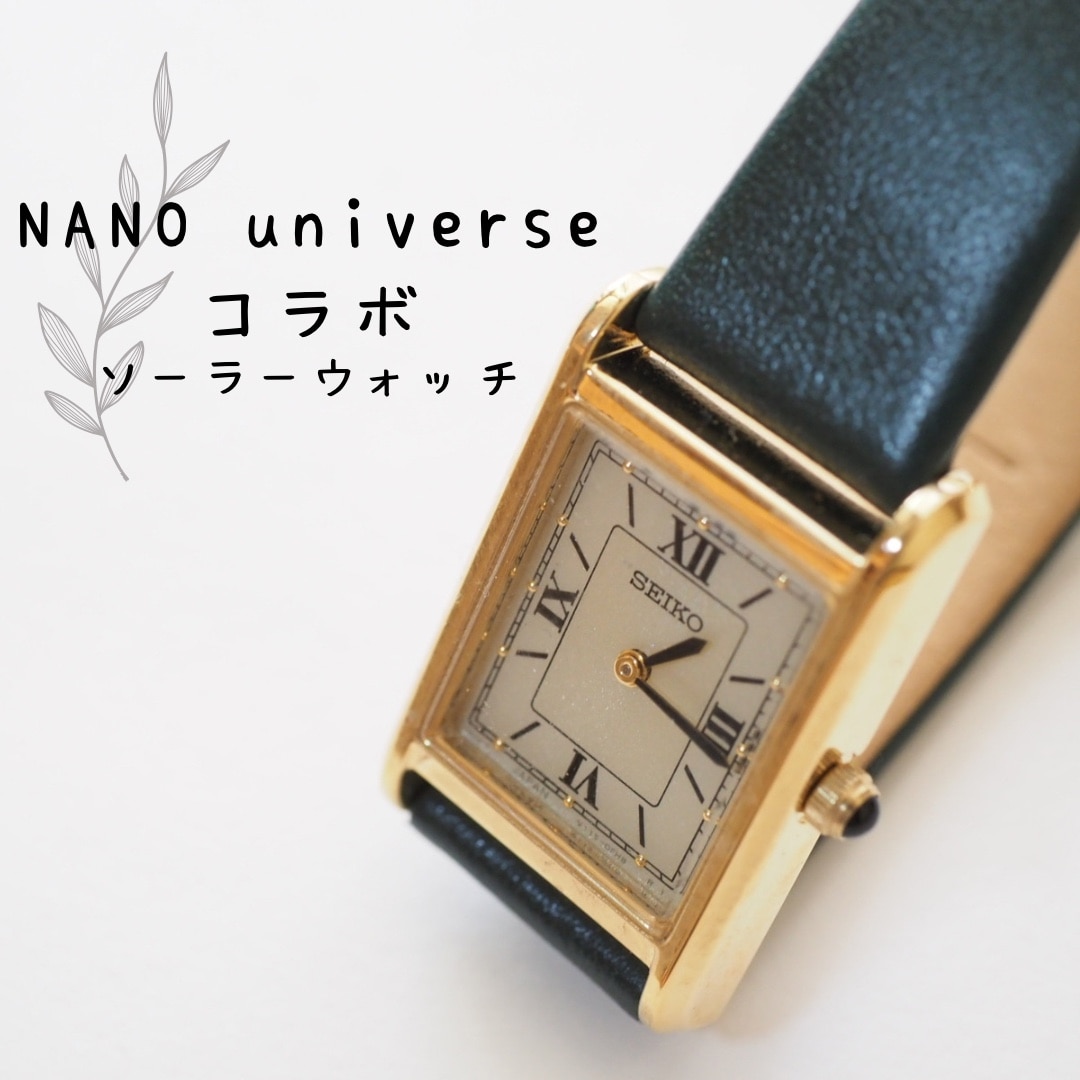 セイコー セレクション 腕時計 SEIKO 時計 nano・universe コラボ