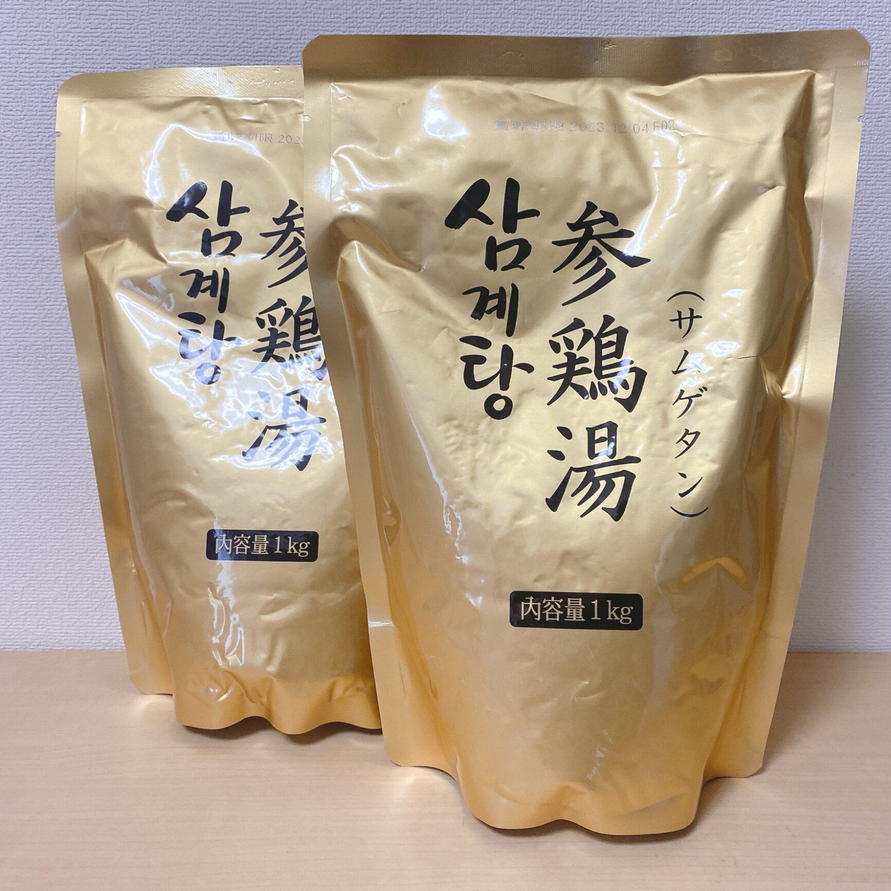 サムゲタン 1kg×2袋セット（1袋 2〜3人前） 韓国直輸入！プロが選ぶ