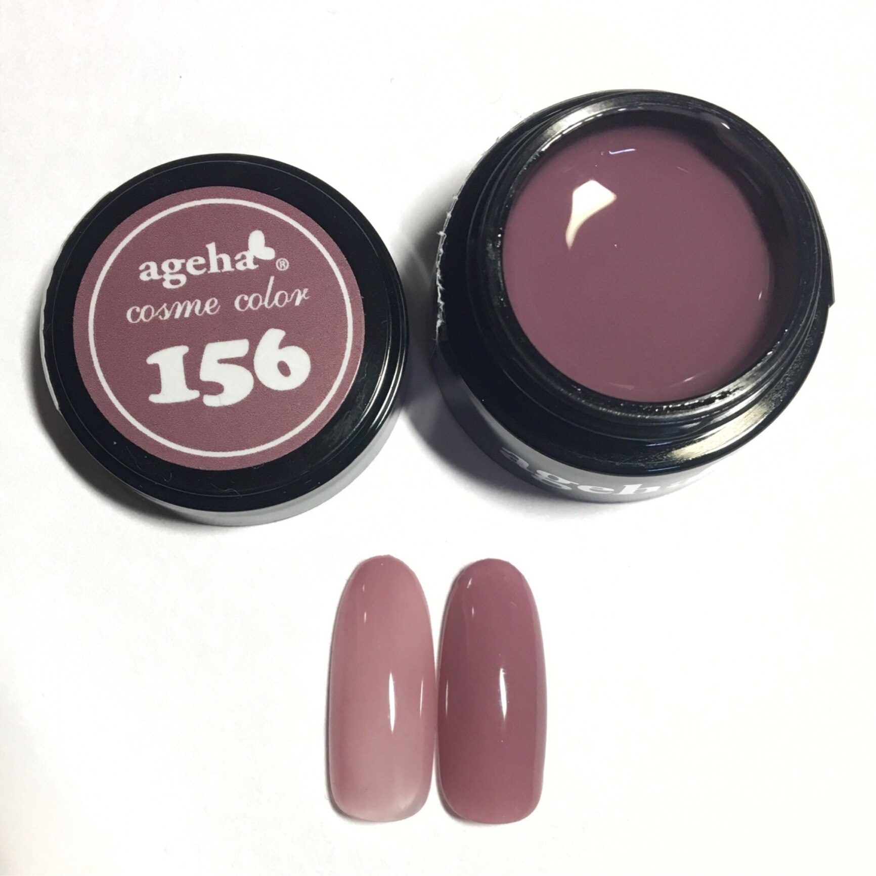 ジェルネイル カラージェル アゲハ ageha 肌美色シリーズ pink & beige