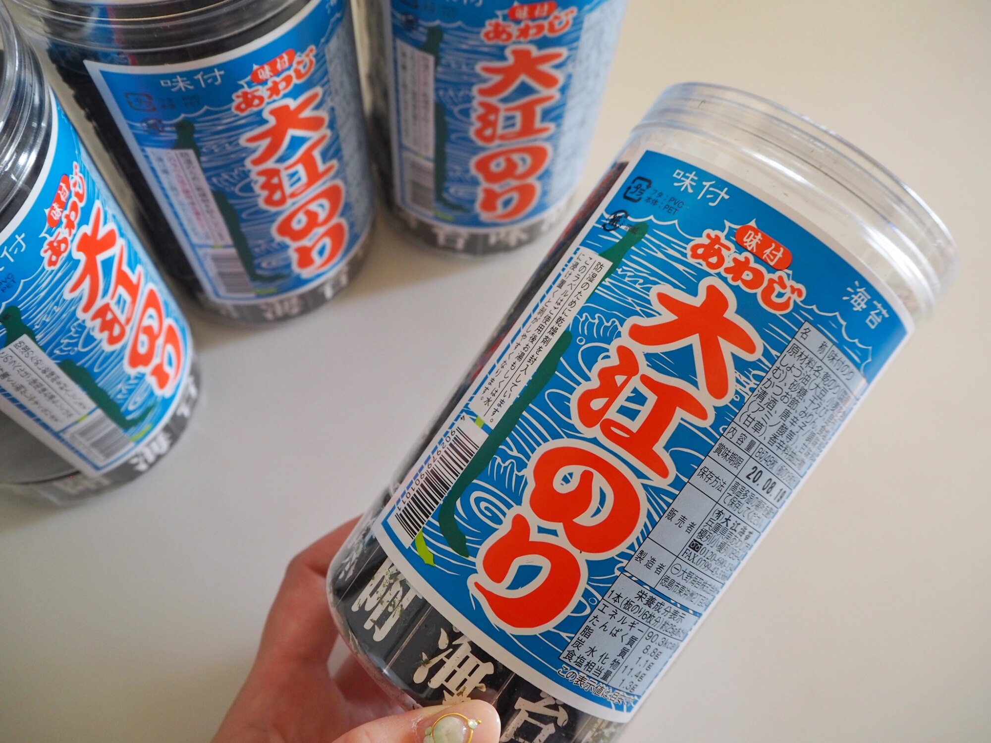 贈答用 あわじ大江のり 48枚入×6本 専用箱＋包装＋のし対応 味付けのり