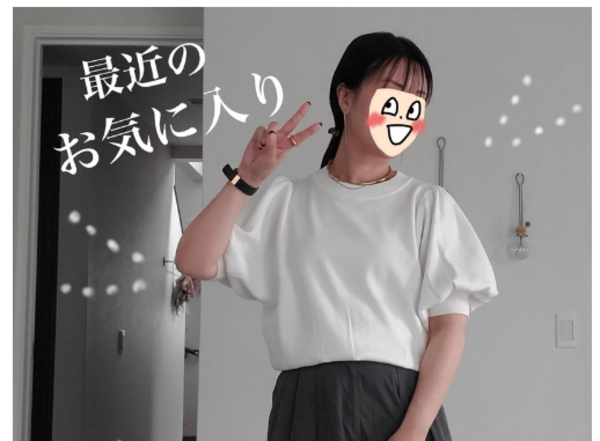 半袖ニット やんちゃん様 半袖ニット やんちゃん様
