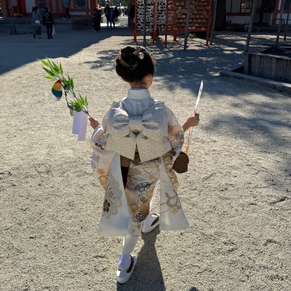 レンタル】 身長110cm〜125cm 着物レンタル 七五三 7歳 女の子 しゃれ