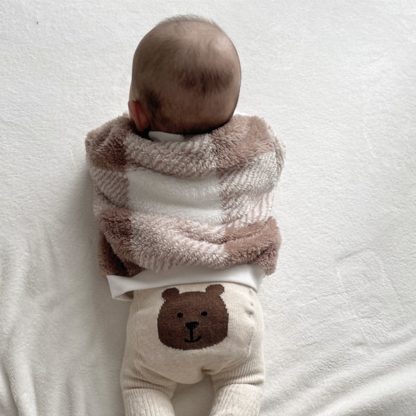 K)くまさんケーブルニットタイツ (ベビー＆幼児) GAP ギャップ 靴下  