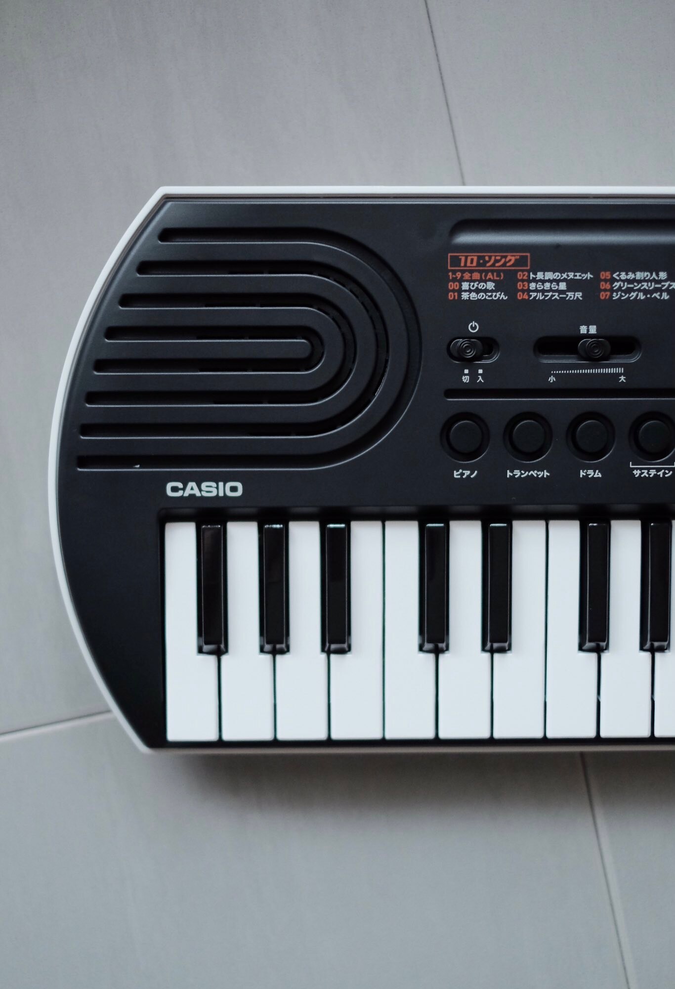 カシオ 44鍵ミニキーボード(ブラック) SA-81 CASIO カシオ 44鍵ミニキーボード(ブラック) SA-81 CASIO