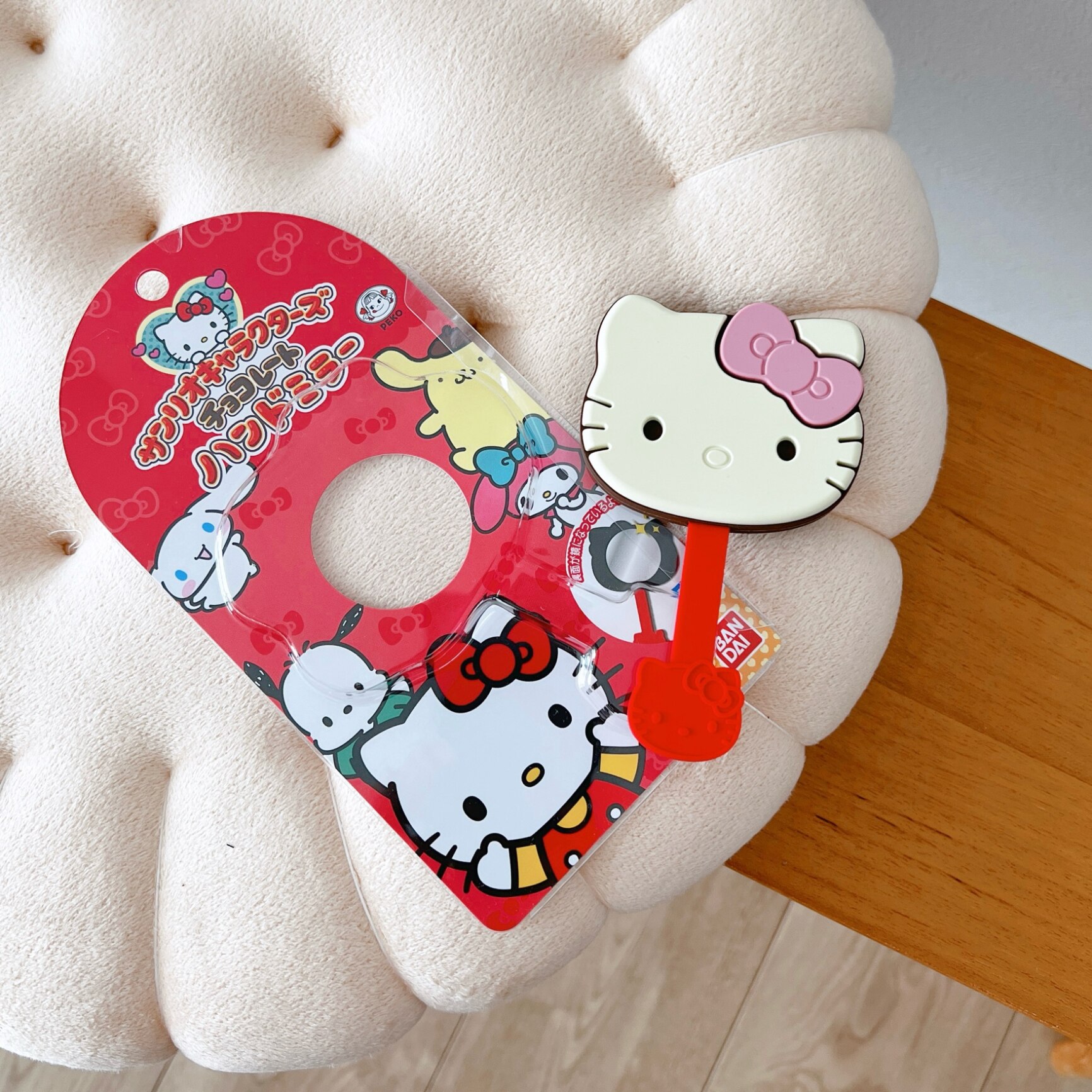サンリオキャラクターズ チョコレート ハンドミラー ハロー